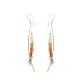 Autumn Ombre Swoop Earring