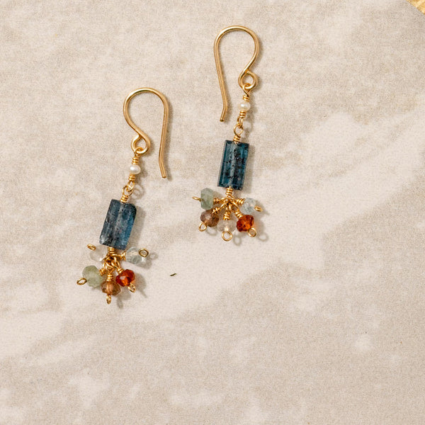 Mountain Creek Kyanite Earring