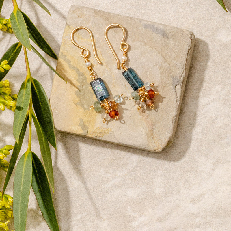 Mountain Creek Kyanite Earring