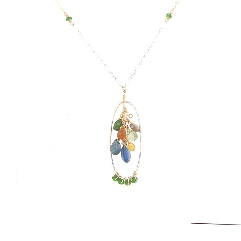 Golden Harvest Gemstone Necklace